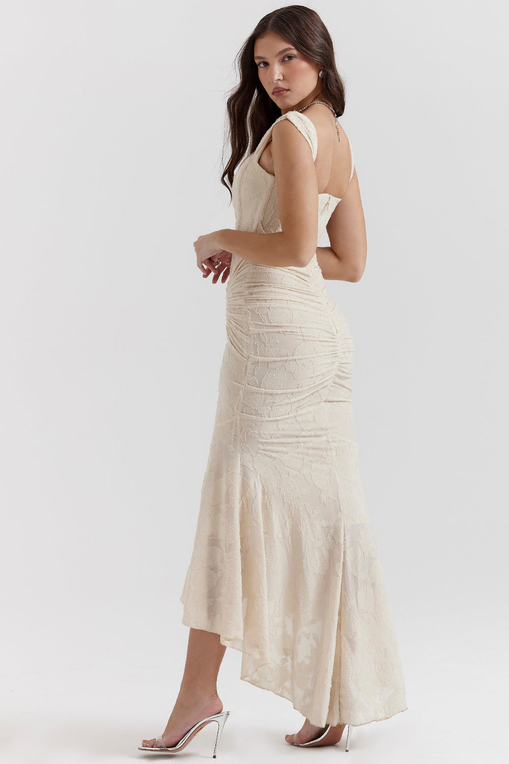 Elegant Waist Maxi Dress