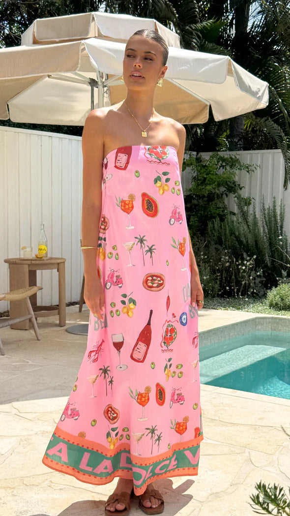 Strapless Dolce Vita Maxi Dress