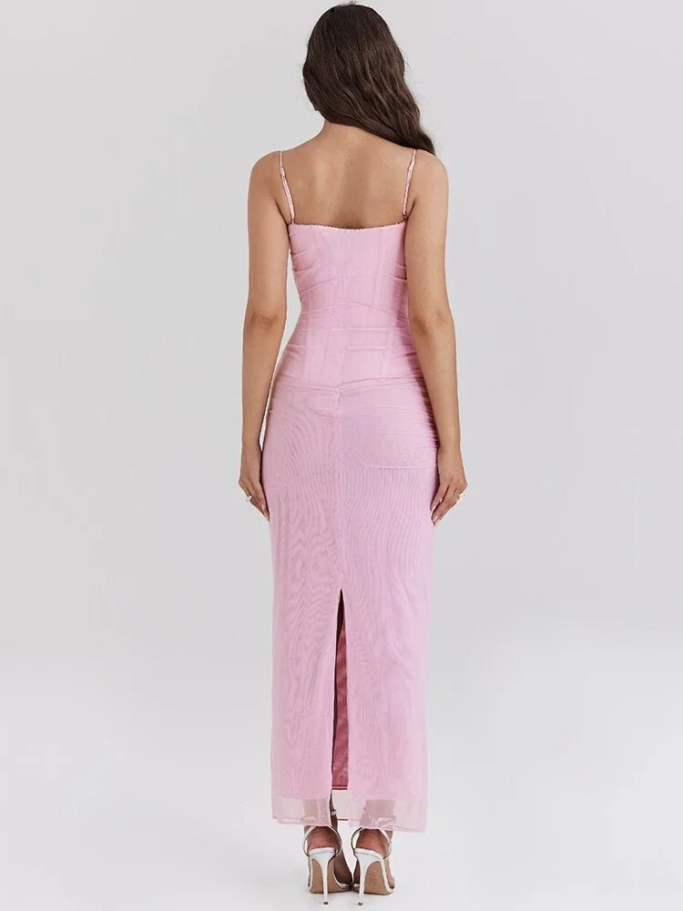 Blush Embrace Maxi Dress