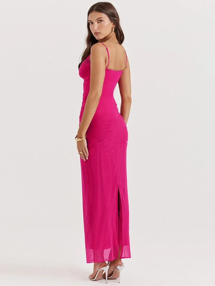 Blush Embrace Maxi Dress