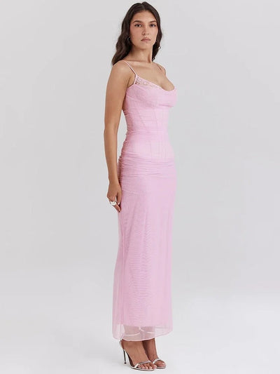 Blush Embrace Maxi Dress