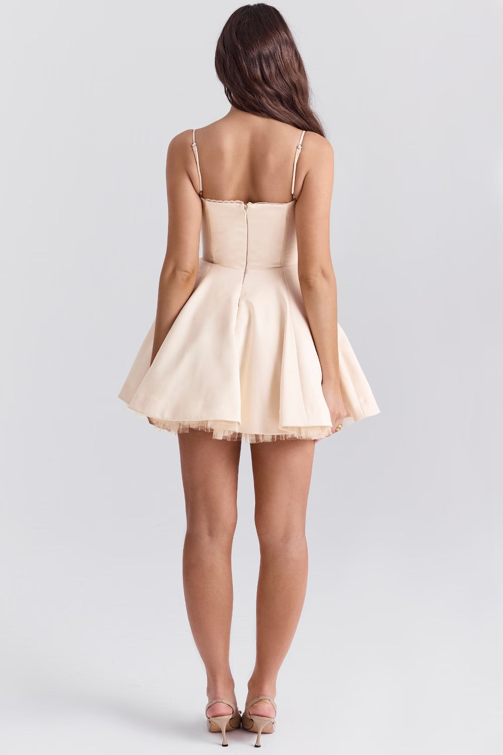 Delicate Charm Corset Mini Dress