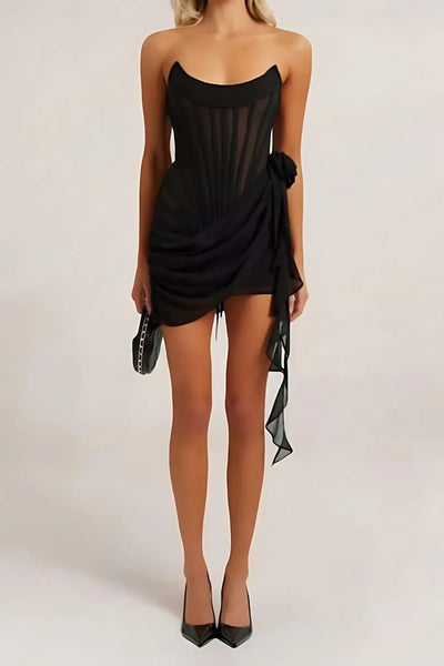 Femme Fatale Corset Mini Dress