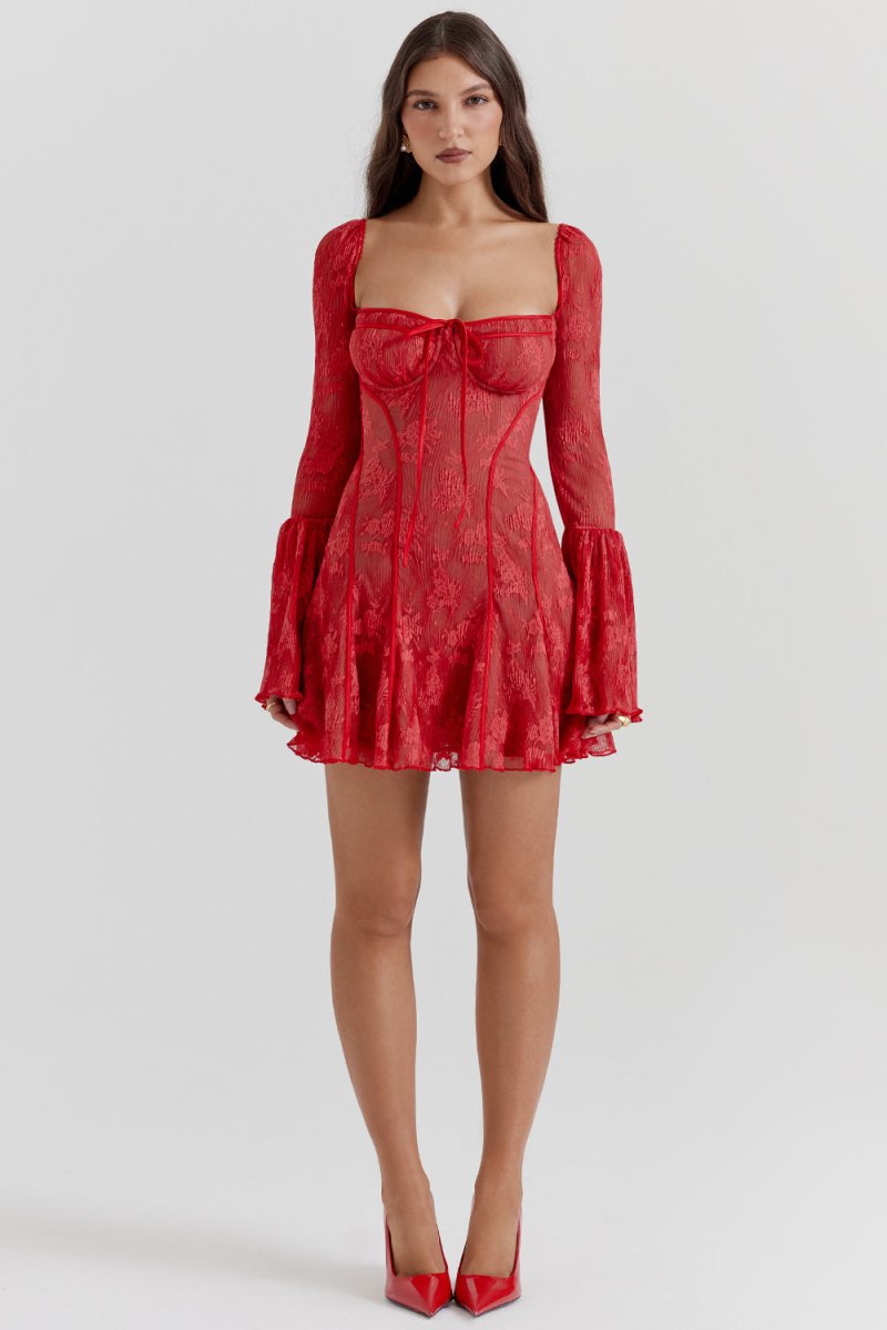 Romance Lace Mini Dress