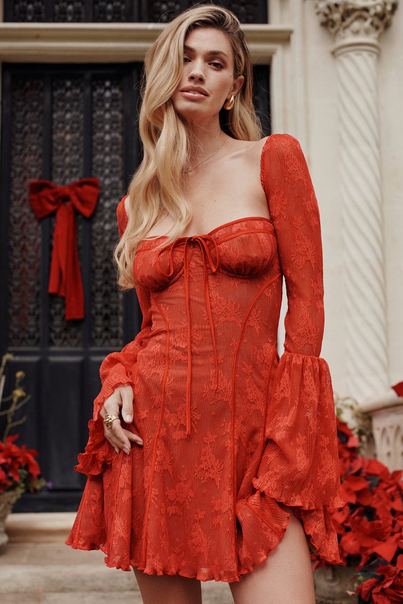 Romance Lace Mini Dress