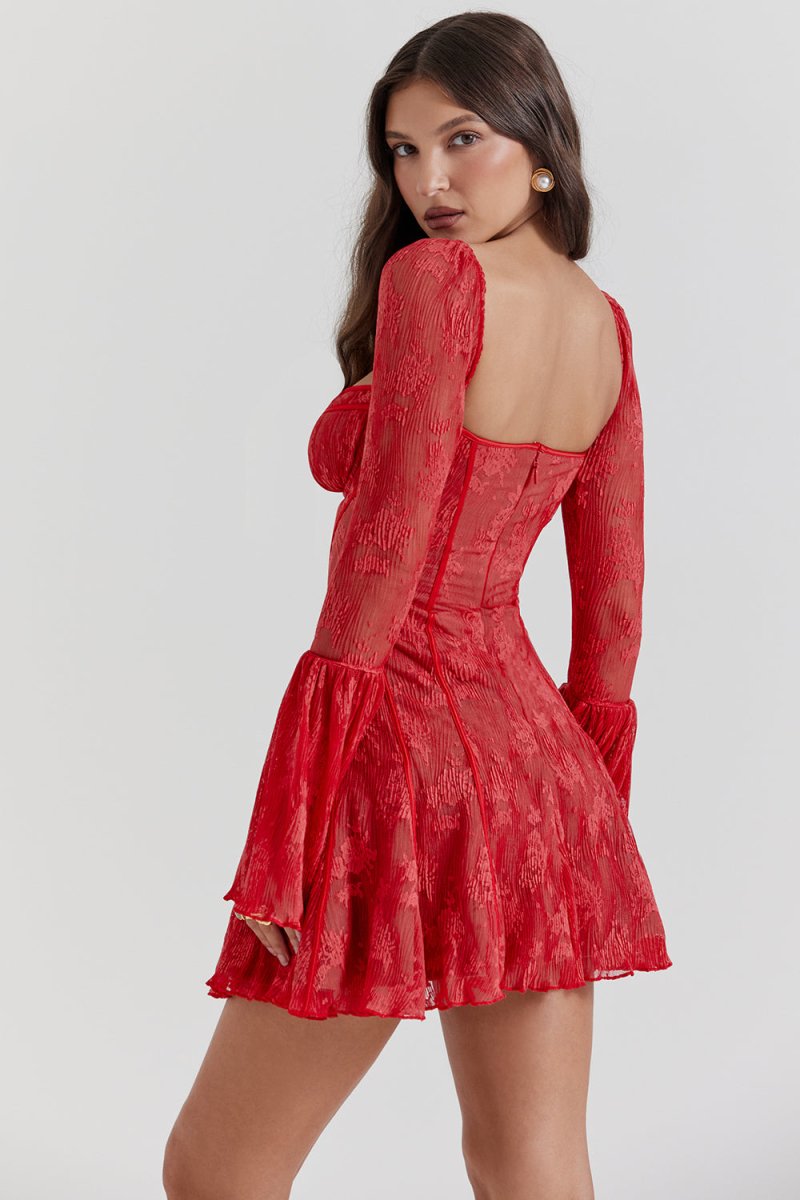Romance Lace Mini Dress